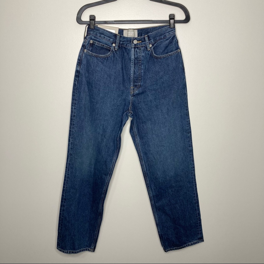 NWT EVERLANE The 90’s Way High Rose Jeans 27 Long